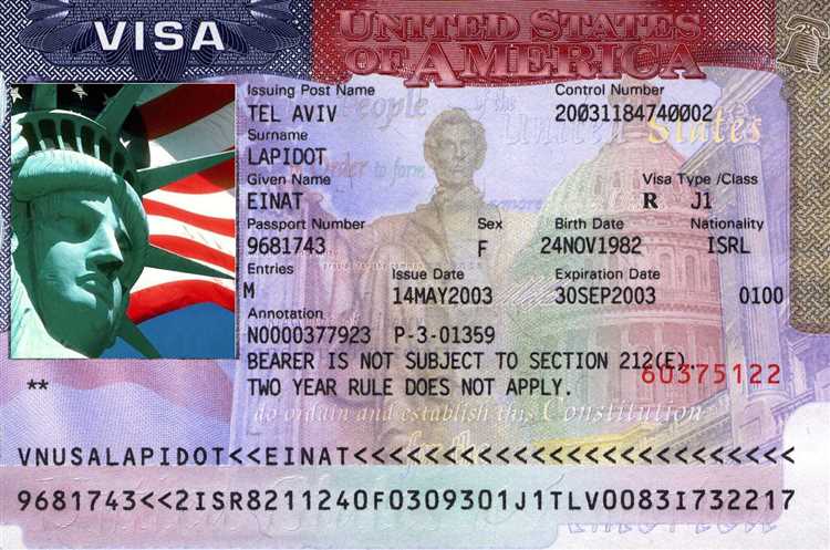 Определение типа визы для поездки в США
